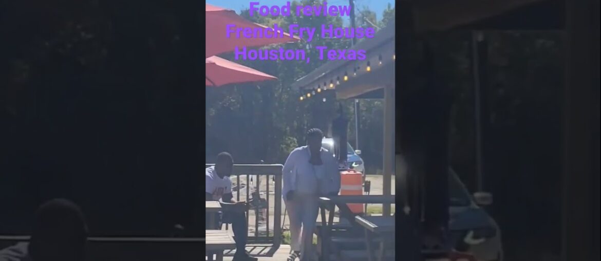 FRENCH FRY HOUSE FOOD REVIEW| HOUSTON, TEXAS #shorts