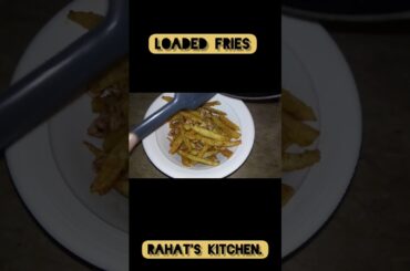 Chicken and Cheese  Loaded Fries | Easy and Quick Recipe | Without Oven | French Fries