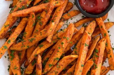 Crispy French Fries At Home, Delicious ,Potato Recipes Perfect Potato Stick & Sauce Rbk Cooking Food