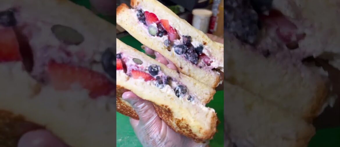 Have you ever tried STUFFED FRENCH TOAST? From Toasted in Las Vegas