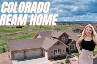 STUNNING Kings Deer Estate with PIKES PEAK Views