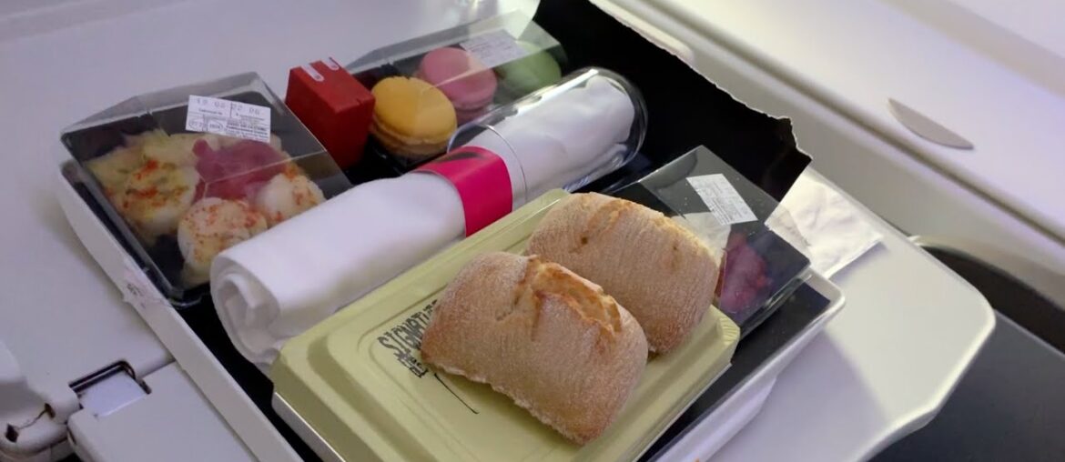 The most expensive meal on Air France Premium Economy!!!