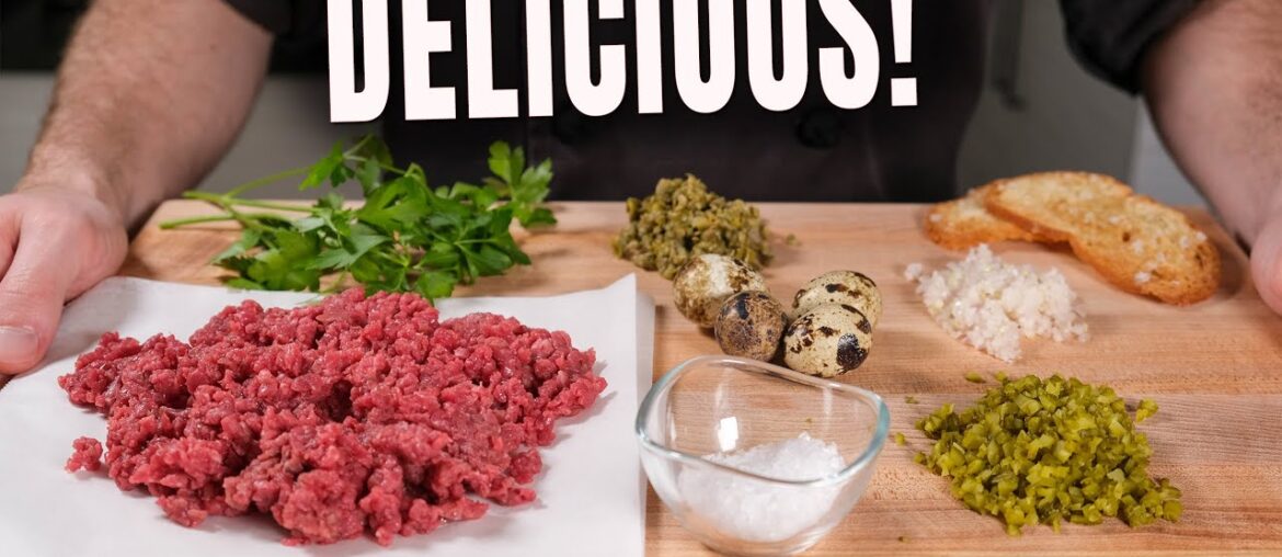 Making Beef Tartare like a Pro Chef! Making Beef Tartare like a Pro Chef!