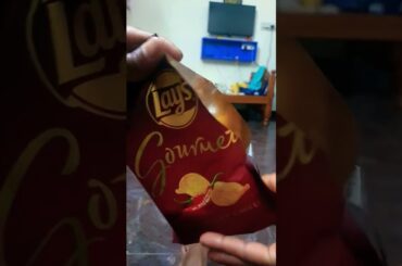 LAYS GOURMET THAI SWEET CHILLI UNBOXING|ASMR|sweet Chilli snacks| potato snacks