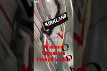 Costco Kirkland Signature French Vodka
