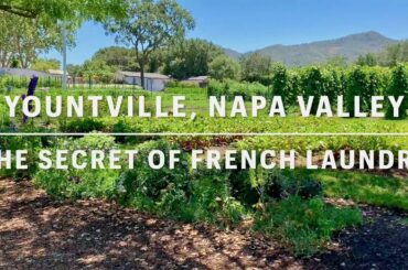 Secrets behind the French Laundry, Yountville CA - the culinary capital of Napa Valley