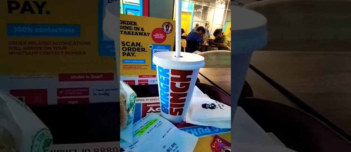 Burger Singh, Zirakpur || Food Vlog || #travel #foodblogger Burger Singh, Zirakpur || Food Vlog || #travel #foodblogger