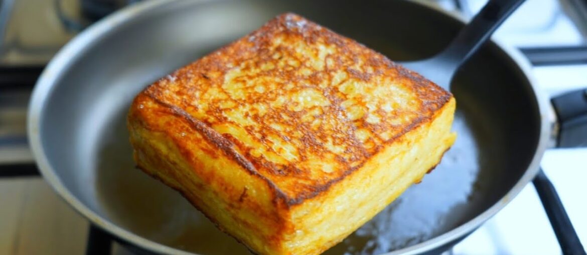 You've never had such fluffy and delicious french toast! it is better than cake! l Rozina's Recipe