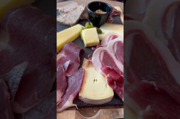 Welcome to Paris, Wine, cheese and meat,  with @inspiruption  #shorts #foodie #wine #paris