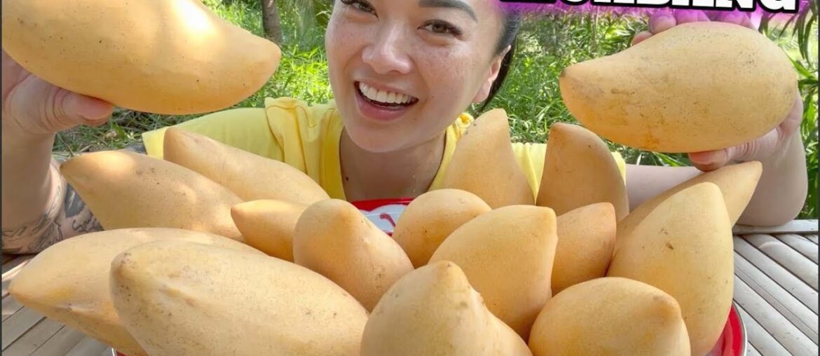 BEST MANGO *BACKYARD MUKBANG | SASVlogs BEST MANGO *BACKYARD MUKBANG | SASVlogs