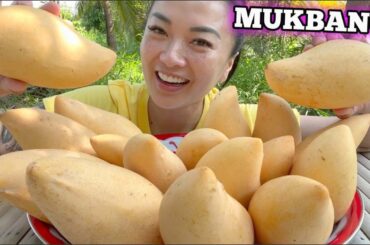 BEST MANGO *BACKYARD MUKBANG | SASVlogs