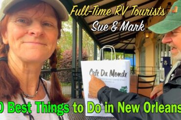 10 Best Things to Do in New Orleans Louisiana | Must Do Tours in NOLO -Hop On Hop Off Bus Tour EP269