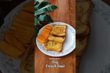 Veg. French Toast | Vegetarian French Toast Recipe #shorts #toast