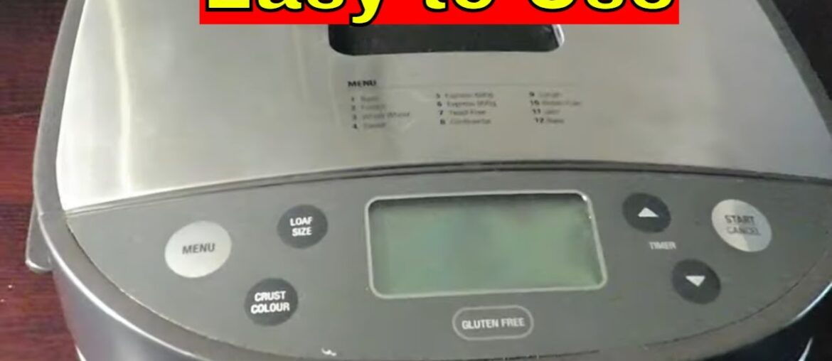 Making Bread the Easy Way with a Breville Bread Maker Making Bread the Easy Way with a Breville Bread Maker