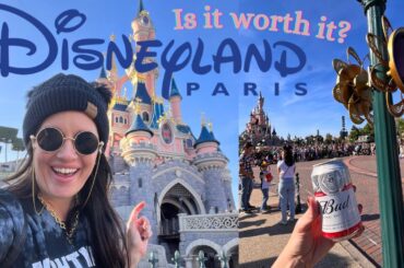 Disneyland Paris 1st Time Tour | Drinks, Dining, & Disney Dreams Fireworks!