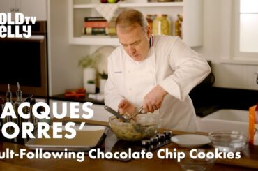 Jacques Torres Prepares His Famous Chocolate Chip Cookies