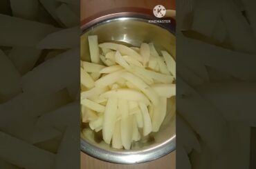 crispy masala french fries homemade masala french fries easy french fries recipe#shorts