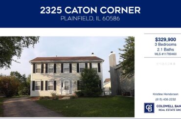 2325 CATON CORNER Plainfield Illinois Homes for Sale | www.coldwellhomes.com