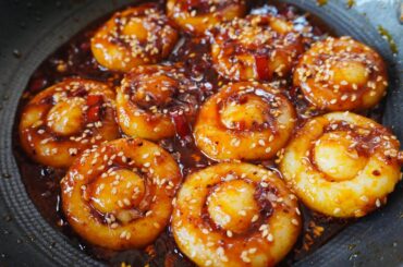 Korean Chilli Garlic Potato | Easy Potato Recipes | Korean Recipes | @Fun2ooshFood