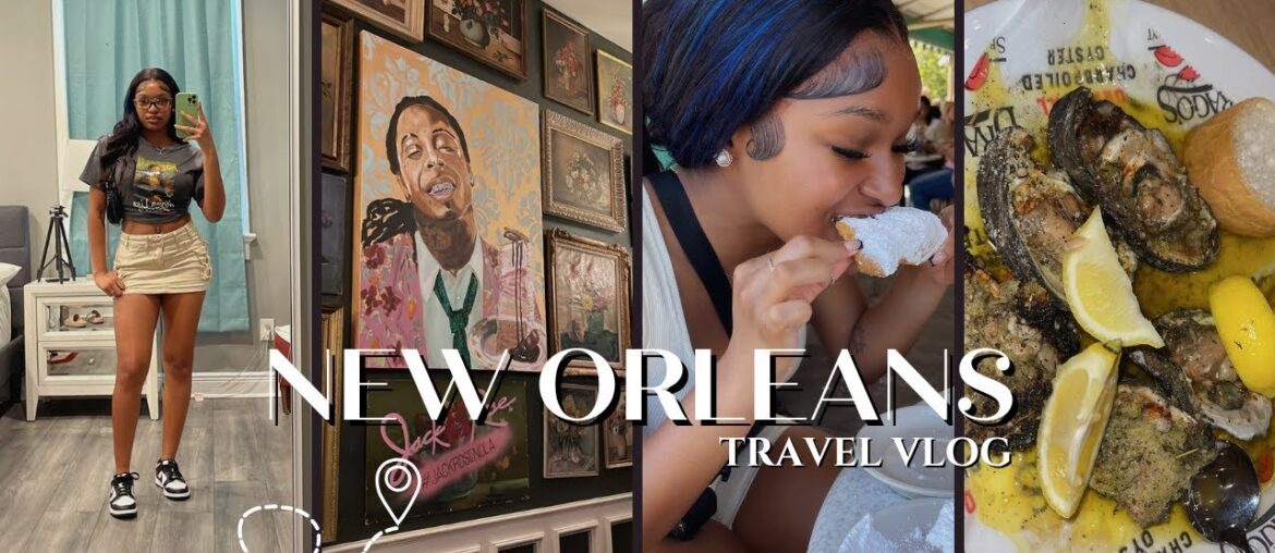 new orleans travel vlog | french quarter, swamp tour, food, & more | HONEST reviews