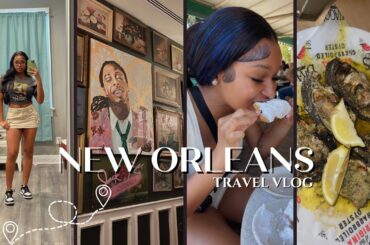 new orleans travel vlog | french quarter, swamp tour, food, & more | HONEST reviews