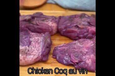 French food (COQ AU VIN)