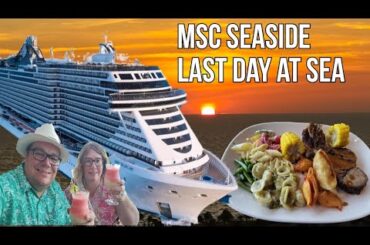 MSC Seaside Our Last Day at Sea / Food Shows and Entertainment / Goodbye Party Day# 7  2023