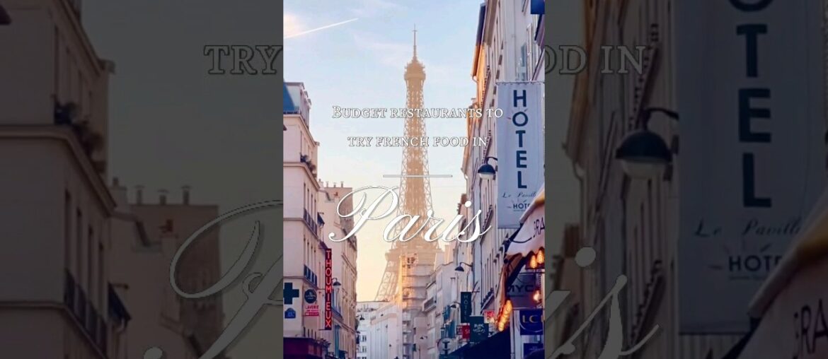 Where to eat French food in Paris #shorts