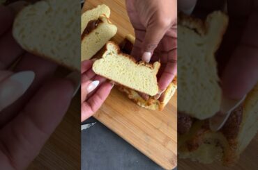 YOGURT EGG LOAF FRENCH TOAST #recipe #lowcarb #sugarfree