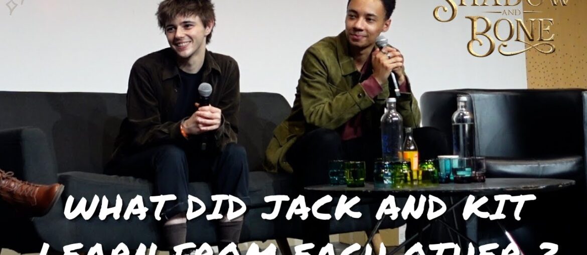Jack & Kit talk about what Wylan and Jesper learnt about each other and their favorite scenes Jack & Kit talk about what Wylan and Jesper learnt about each other and their favorite scenes