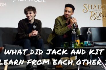 Jack & Kit talk about what Wylan and Jesper learnt about each other and their favorite scenes