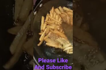 French Fries Recipe part - 6 #shorts #recipes #youtubeshorts