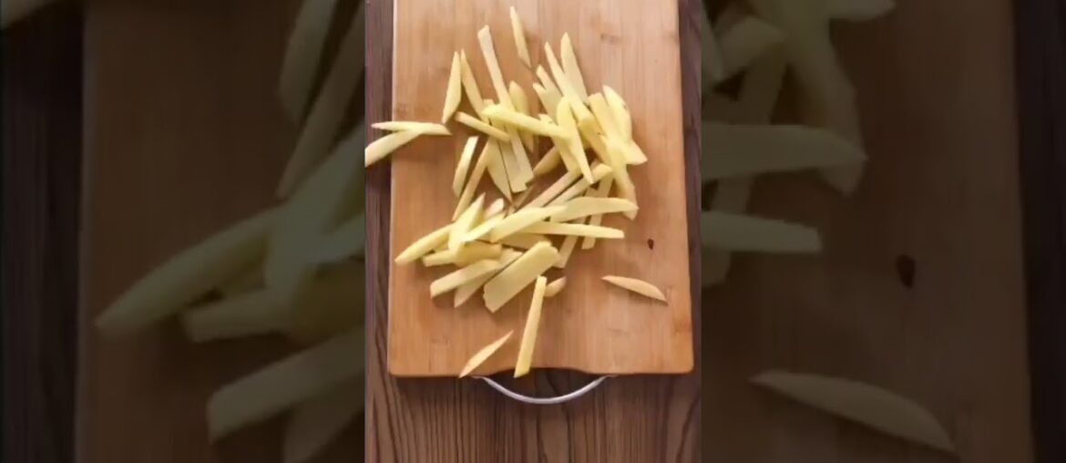 VEGGIE FRIES #kiya#paka#hai#veggie#french#fries#recipe#easy