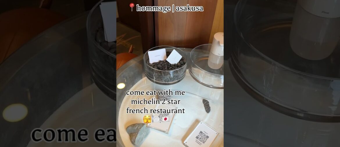 disappointing 2 michelin star French restaurant Tokyo Japan #michelinrestaurant #tokyofood #food