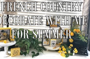 FRENCH COUNTRY FARMHOUSE SUMMER DECOR - LUNAROSE THROW BLANKET - SUMMER FARMHOUSE BUFFET DECOR