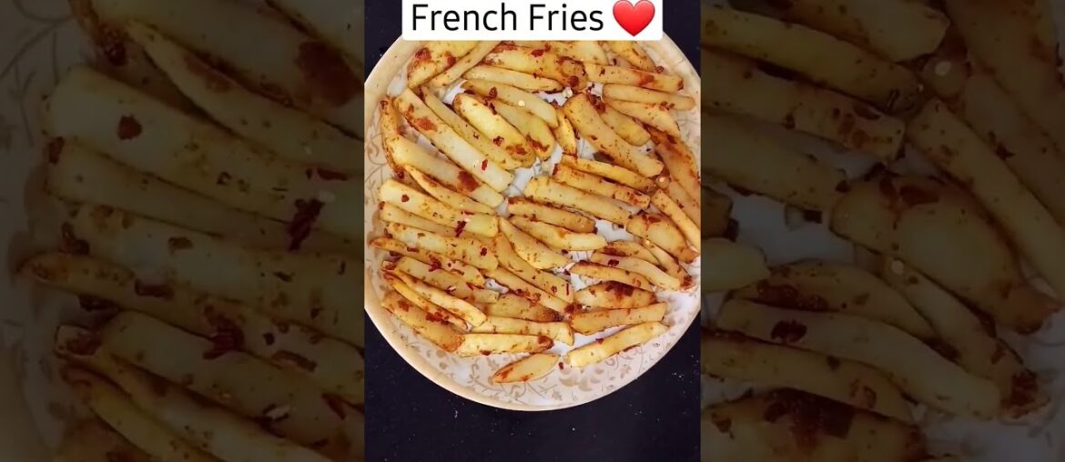 French Fries Recipe #foodie #foodstagram #foodlover #food #delicious #ketchup