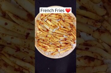 French Fries Recipe #foodie #foodstagram #foodlover #food #delicious #ketchup