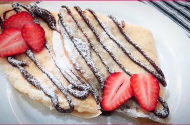 How To Make Crepe | French Crepe Recipe