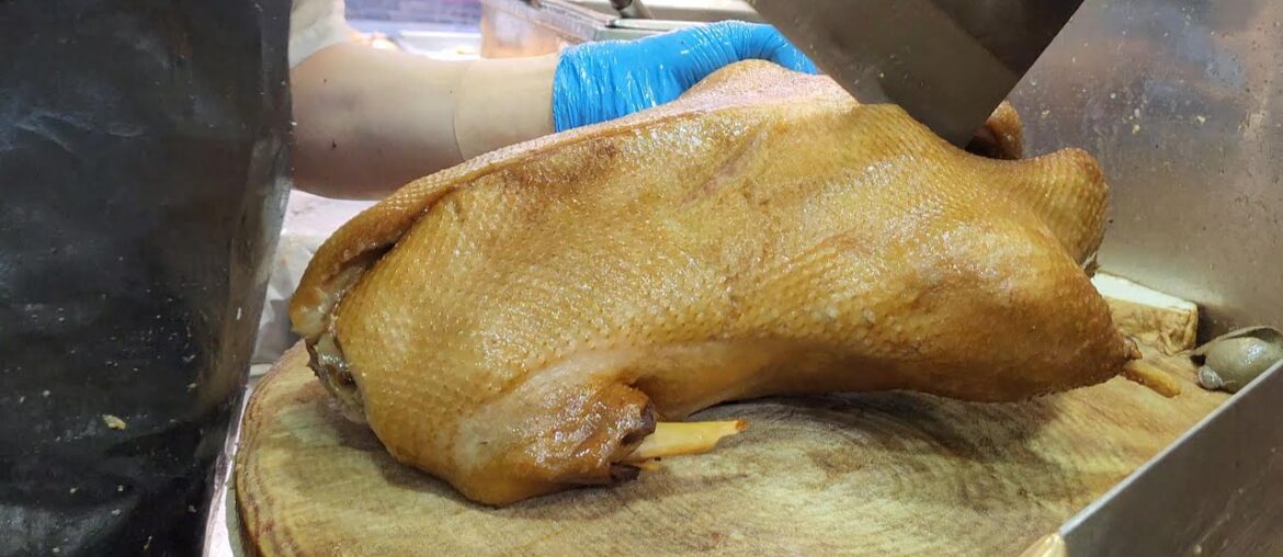 Master skills#MarinatedGoose #Pig #PigEars #Duck #chicken #GooseLiver #HongkongStreetFood #asmr