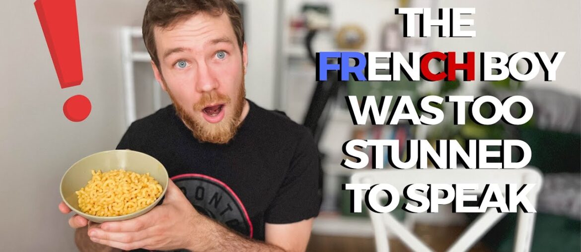 MY FRENCH BOYFRIEND TRIES AMERICAN TREATS