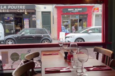 French food at its finest, Pork Filet Mignon in Montmartre, France #food #travel #foodie