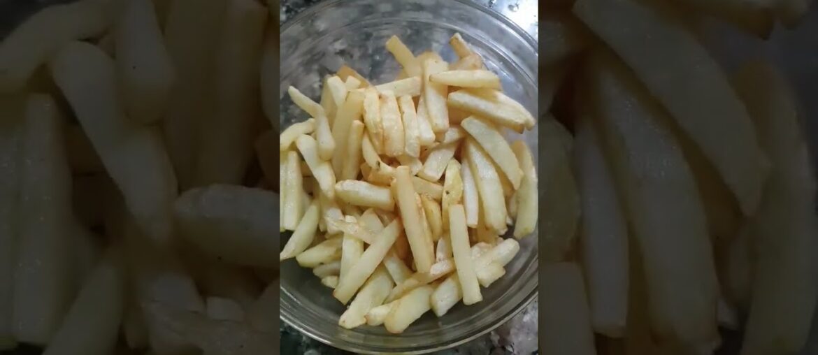 easy &tasty French fries recipe # short video # viral video #