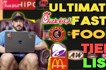 ULTIMATE Healthy Fast Food Tier List (For A Cut)
