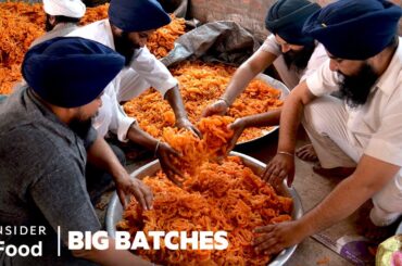 How The World's Biggest Batches Of Food Are Made In India | Big Batches | Insider Food