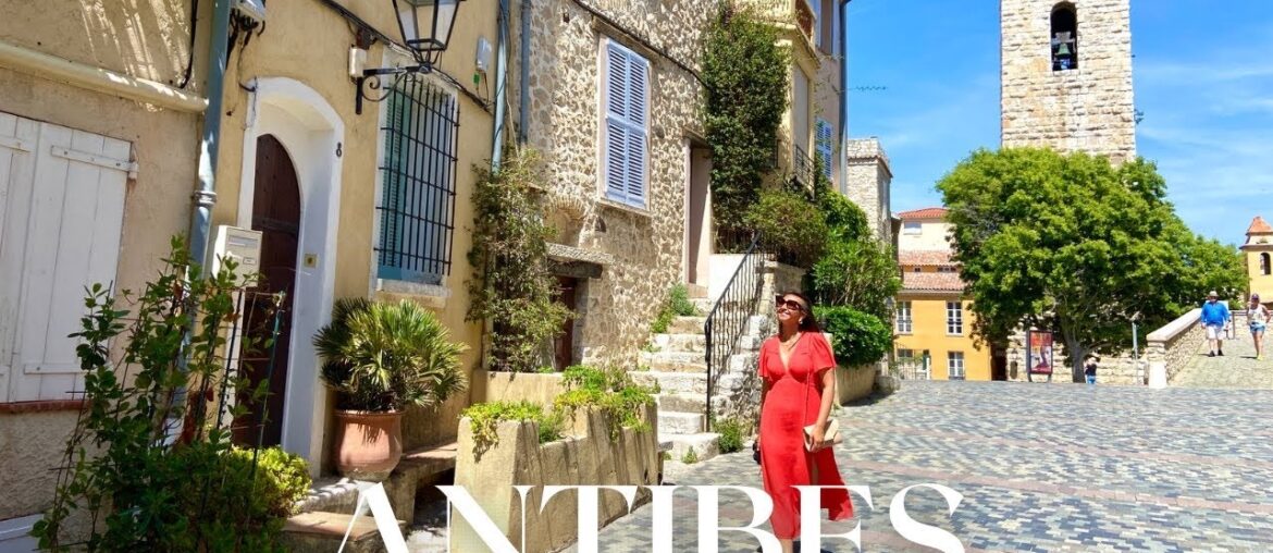 Walking in ANTIBES, French Riviera, Places to visit around Nice, French Lifestyle