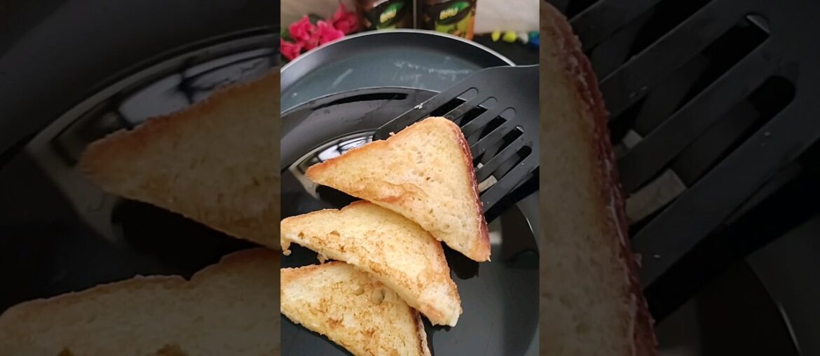 Quick Breakfast-Snack / Sweet French Toast / Egg Bread Recipe for Breakfast / Sweet Egg Bread Toast