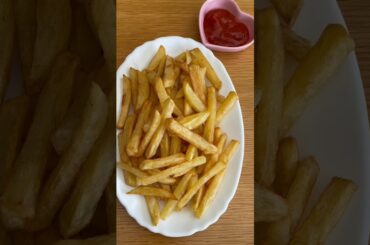 Easy delicious homemade french fries recipe | #potato #short#fries#yummy