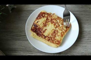 Soft and creamy French toast | Breakfast recipe | ASMR