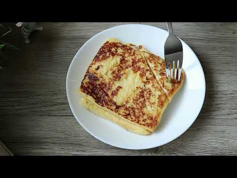 Soft and creamy French toast | Breakfast recipe | ASMR Soft and creamy French toast | Breakfast recipe | ASMR