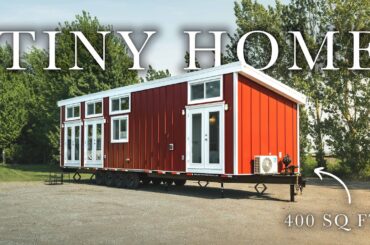 Living Large in a 400 Sq Ft Tiny Home: Unveiling the Perfect Layout!